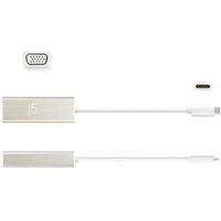 Адаптер j5 Create JCA111 USB-C  - VGA Full HD, бял