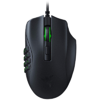 Razer Naga X, Gaming Mouse, True 18,000 dpi Razer 5G optical sensor with 99.4% resolution accuracy, 2nd-gen Razer™ Optical Mouse Switches, Speedflex cable 1.8m, 16 independently programmable