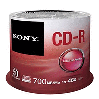 Sony CDR 48x spindle 1 брой