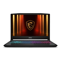 MSI Katana 15 HX B14WEK, i5-14450HX (10C/16T 6P+ 4E, up to 4.8Ghz), NVIDIA GeForce RTX 5050 8GB GDDR7 440 AI TOPS, 15.6" QHD (2560x1440) 165Hz, IPS-Level, 16GB DDR5 2x8 5600MHz, 512GB SSD Gen4x4,