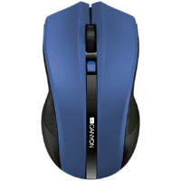 2.4Ghz wireless Optical Mouse with 4 buttons, DPI 800/1200/1600, blue