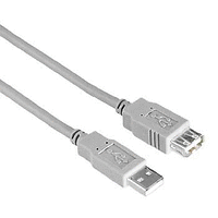 Удължителен кабел A-A USB 2.0, 1.8м. bulk