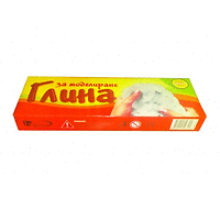 Глина за моделиране, бяла, 400g