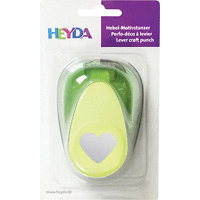 HEYDA Punch - Дизайн пънч HEART 38 mm