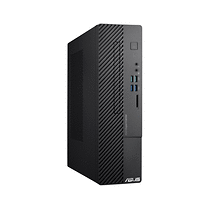 Asus ExpertCenter D5 SFF (9L)D500SC-5114001650,Intel i5-11400 Processor 2.6 GHz (12M Cache, up to 4.4 GHz, 6 cores), 8GB , 512GB SSD, Intel UHD Graphics 730, NO OS, Black+ ASUS C1242HE 23.8&quot;, Ful