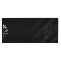 Asus ROG Sheath II XXL Gaming Mouse Pad, Advanced Cooling Fabric, Durable Anti-Fray Edges, Non-Slip Rubber Base, 400 x 900 x 3mm, Black