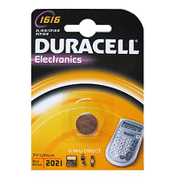 Батерия DURACELL, CR1616 (DL1616), 3V, литиева