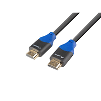 Кабел, Lanberg HDMI M/M V2.0 cable 1.8m 4K CU box, black BOX