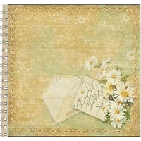 ALBUM SCRAPBOOKING "POST CARD" - Дизайнерски скрапбукинг албум 24 страници 30,5х30,5 см