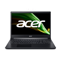 Acer Aspire 7, A715-42G-R8UF, AMD Ryzen 5 5500U (2.1GHz up to 4.0GHz, 8MB), 15.6&quot; FHD IPS, 8GB DDR4 3200 (1 slot), 512GB NVMe SSD, GTX 1650 4GB GDDR6, Wi-Fi AX+BT, FP, KB Backlight, No OS+Acer 15