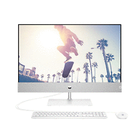 HP All-in-One 27-cb0000nu Starry White, AMD Ryzen 5 5500U (up to 4GHz/8MB/8C), 27&quot; FHD AG IPS + FHD IR Camera,16GB 3200Mhz 2DIMM, 512GB PCIe SSD, WiFi 6 2x2 +BT, HP Keyboard &amp; HP Mouse, Free