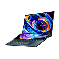 Asus ZenBook Duo 15 UX582H-OLED-H941X, Screen Pad Plus, Intel Core i9-11900H 2.5 GHz (24M Cache, up to 4.9 GHz, 8 cores), 400nits,15.6&quot;OLED 4KUHD (3840x2160)Touch, 32GB DDR4 on board, PCIE4 1TB S