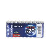 Батерия, Sony AM4-P20A 20x AAA Alkaline Plus Batteries - Shrink 1 брой