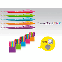 Химикалка авт., P1 Rubber Touch Colors