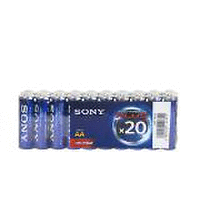 Батерия, Sony AM3-P20A 20x AA Alkaline Plus Batteries - Shrink 1 брой