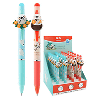 Химикалка с гума M&G Otter 0.5 mm Син 