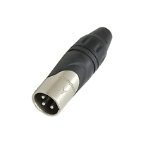 Съединител XLR 3P, мъжки, кабелeн