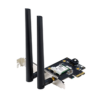 Адаптер, Asus PCI-E Adapter, PCE-AX1800, AX1800, Dual-Band, Bluetooth 5.2, WPA3, OFDMA, MU-MIMO
