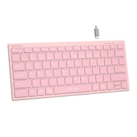 Безжична клавиатура A4TECH FBX51C FSTyler, розово