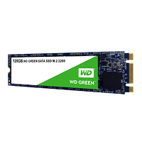 SSD WD Green 3D NAND 120GB M.2 2280(80 X 22mm) SATA III SLC, read: up to 545MBs (3 years warranty)