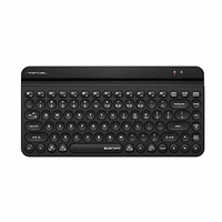 Безжична клавиатура A4tech Fstyler FBK30, Bluetooth, 2.4G, Стойка за телефон, Кирилизирана, Черна