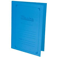 ПАПКА С МАШИНКА КАРТОН СИН 