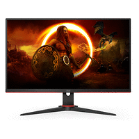 AOC 27G2SPAE/BK, 27&quot; IPS WLED, 1920x1080@165Hz, 4ms GtG, 1ms MPRT, 250cd/m2, 1000:1, DCR 80M:1, Adaptive Sync, FlickerFree, Low Blue Mode, 2Wx2, Tilt, D-SUB, HDMI, DP