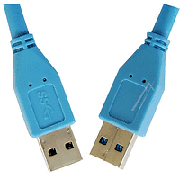 КАБЕЛ USB A 3.0 MALE-USB A 3.0 MALE 0.5 M 