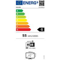 Philips 32M2N8900, 31.5&quot; 3840x2160@240Hz QD-OLED, 0.03ms GtG, 1500000:1, Mega Infinity DCR, Adaptive Sync, FlickerFree, LowBlue Mode, 5Wx2, Tilt, Height Adjust, Swivel, 2xHDMI, DP, USB hub