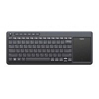 RAPOO K2600 Grey 2.4Ghz Безжична мултимедийна клавиатура с тъч-пад