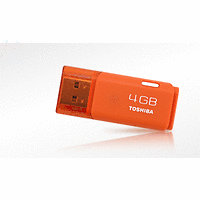 16GB Flash Drive Toshiba TOSHIBA USB HAYABUSA 2.0 Orange