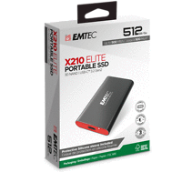 EMTEC EXT SSD X210 512G /USB-C