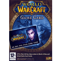 PC GAMES WORLD OF WARCRAFT PREPAID CARD