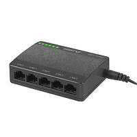 Комутатор, Lanberg switch DSP1-1005 5-port, 1GB/s