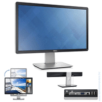 Внимание!!! Снимката е илюстративна и не показва самия продукт!<br />Dell P2314H Grade A втора употреба
