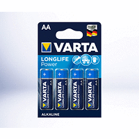 Батерия Varta Longlife Power LR6/AA Алкална, 1.5V - 1 брой