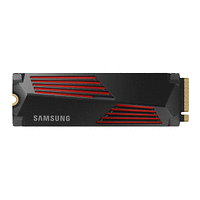 Samsung SSD 990 PRO 4TB Heatsink PCIe 4.0 NVMe 2.0 M.2 V-NAND 3-bit MLC, 256-bit Encryption, Read 7450 MB/s Write 6900 MB/s