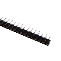 Цокъл SIP 2.54 мм, 40P V/T (кръгъл щифт)