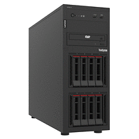 Lenovo ThinkSystem ST250 V3, Xeon E-2436 (6C 2.9GHz 12MB Cache/65W), 1x32GB, O/B, 2.5&quot; HS (8), 5350-8i, HS 800W Titanium, XCC2 Platinum, No DVD