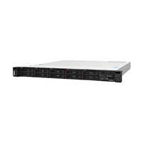 Lenovo ThinkSystem SR250 V3, Xeon E-2468 (8C 2.6GHz 16MB Cache/65W), 1x32GB, O/B, 2.5&quot; HS (8), 5350-8i Internal, HS 800W Titanium, XCC2 Platinum, Rails