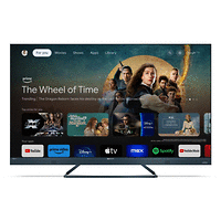 Sharp 55FQ8EG, 55" QLED  GOOGLE TV, 4K 144Hz Quantum Dot 3840x2160 Aluminium Slim Frameless, AQUOS AI, DVB-T/T2/C/S/S2, 500 NIT, Active Motion 1400, HARMAN/KARDON, HDR10, Dolby Atmos, Dolby Visio