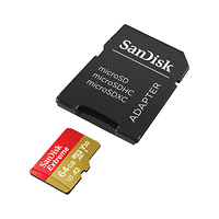 Карта памет SANDISK Extreme microSDXC, 64GB, 160MB/s, Class 10, UHS-1, SD Adapter