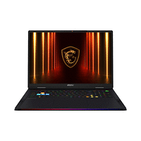 MSI Raider A18 HX A9WJG, NVIDIA GeForce RTX 5090 24GB GDDR7 1824 AI TOPS, AMD Ryzen 9 9955HX3D (16C/32T Up to 5.4 GHz, 128 MB L3), 18&quot; 16:10 UHD+ (3840x2400) MiniLED, 120Hz, 64GB DDR5 2x32 Up to