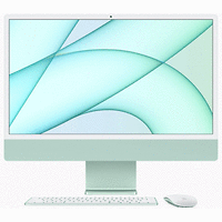 Apple 24-inch iMac with Retina 4.5K display: Apple M1 chip with 8-core CPU and 8-core GPU, 512GB - Green