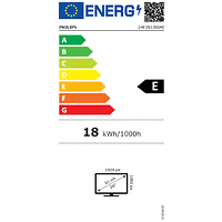 Philips 24E1N1300AE, 23.8&quot; IPS WLED, 1920x1080@100Hz, 4ms GtG, 1ms MPRT, 250cd m/2, 1300:1, Mega Infinity DCR, Adaptive Sync, FlickerFree, LowBlue Mode, 2Wx2, Tilt, Height Adjust, HDMI, USB hub