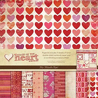Дизайнерски лист 12"x12"  MME STATE of the HEART KIT 
