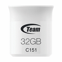 Team Group Флаш памет мини C151 32GB TC15132GB01 Black