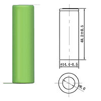 Батерия AA 1.2V, 2500 mAh, Ni-MH /изводи/