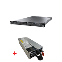 Lenovo ThinkSystem SR630, Xeon Silver 4210R (10C 2.4GHz 13.75MB Cache/100W), 32GB 2933MHz (1x32GB, 2Rx4 RDIMM), O/B, 9350-8i, 2x750W, XCC Enterprise, Tooless Rails