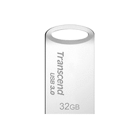 Флаш памет Transcend 32GB JetFlash 710 USB 3.0, read-write: up to 90MBs, 24MBs, Silver Plating